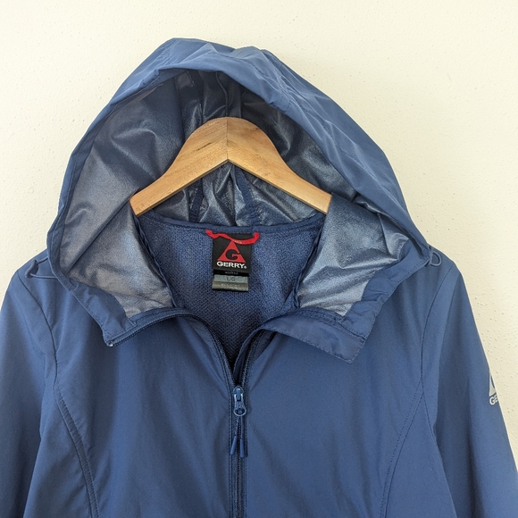 Gerry | Packable Rain Jacket | Blue - Picture 4 of 14